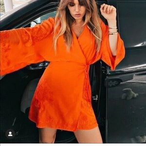 ZARA EMBROIDERED DRESS
